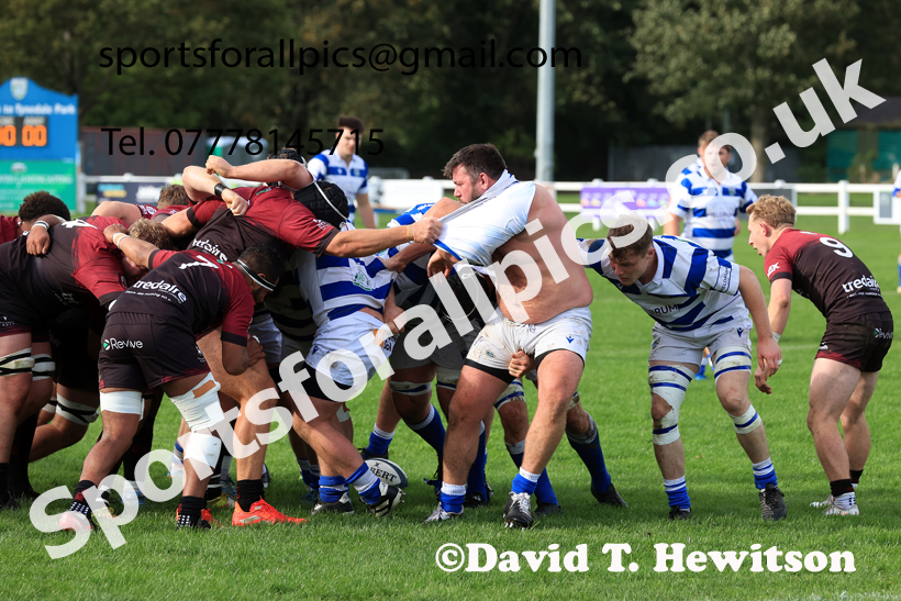 Tynedale v Rossendale, 2025 Tynedale Park, Corbridge, October 4th. Photo: David T. Hewitson/Sports for All Pics